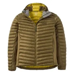Chaqueta Rab Cirrus Flex Insulated Hooded Jacket hombre con aislamiento PrimaLoft Silver RISE y paneles elásticos Thermic