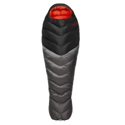 Saco de dormir Rab Neutrino Pro -6°C Regular 185 cm con pluma 800FP y tejido Pertex Quantum Pro