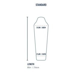 Sea To Summit saco sábana Reactor momia standard (+12ºC)