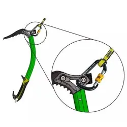 Singing Rock cabo antipérdida Bungee