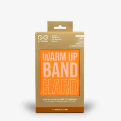 Warm Up Band Hard naranja banda de látex para calentamiento y movilidad 
